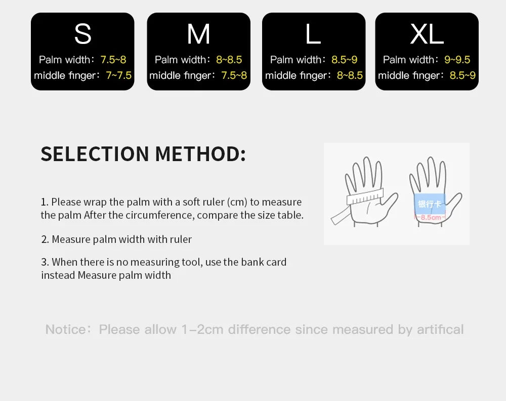 Kyncilor Winter Cycling Gloves Waterproof Fleece Velvet Touch Screen Bike Gloves For Fishing Hiking Winter Gloves