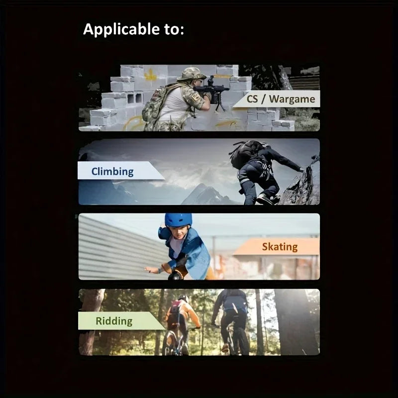 A set of Four Knees and Elbows,Airsoft Knee Elbow Protective Pads Combat Paintball Skate Outdoor Sports Safety Guard Gear