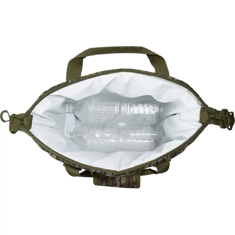 Mossy Oak Camo Collection of Soft Coolers for Outdoor Hunting and Fishing Adventures Durable Waterproof Design with Adjustable