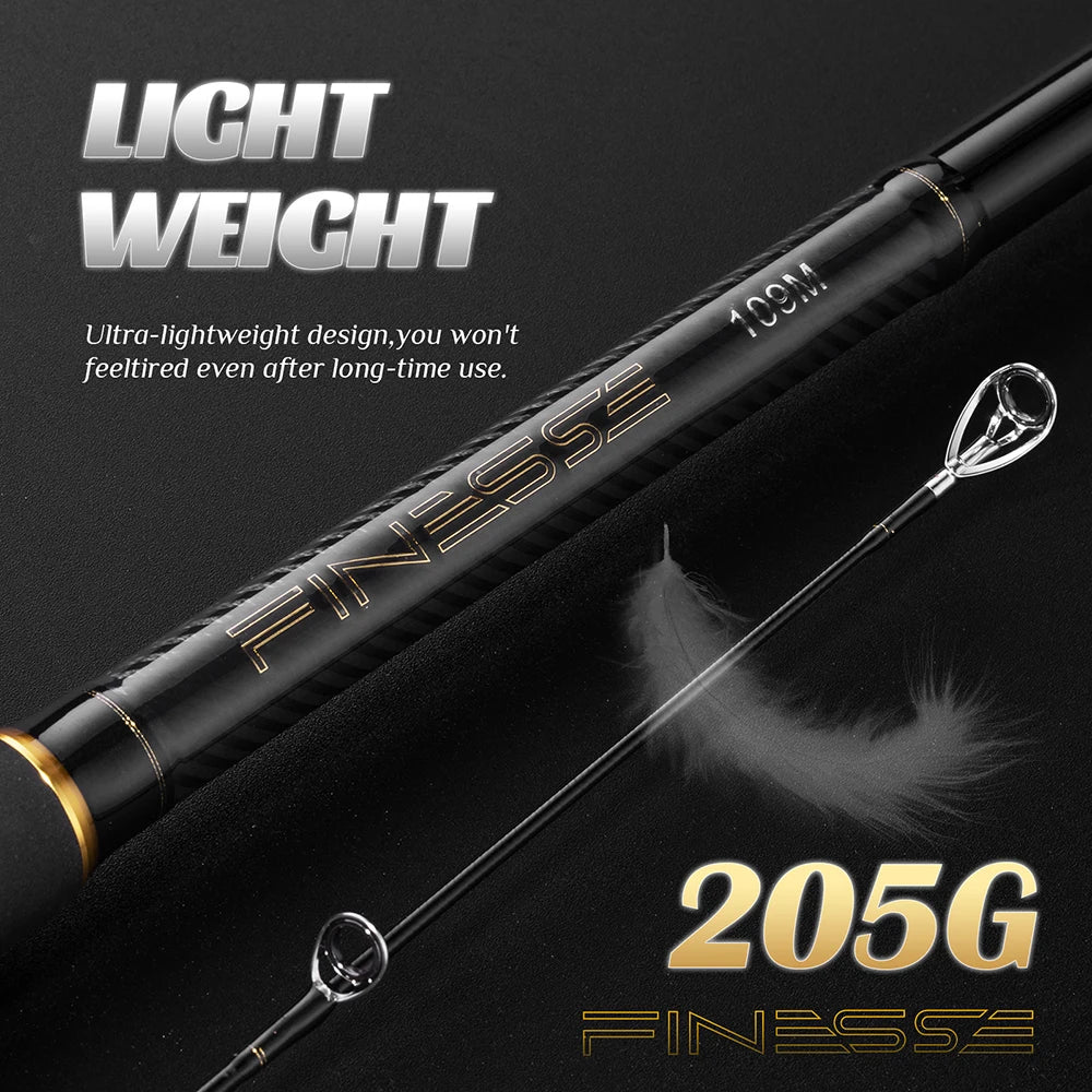 J-BARZILLAI FINESSE 10.9ft Carbon Surf Casting Fishing Rod Lightweight Saltwater Offshore Surf Fishing Rod