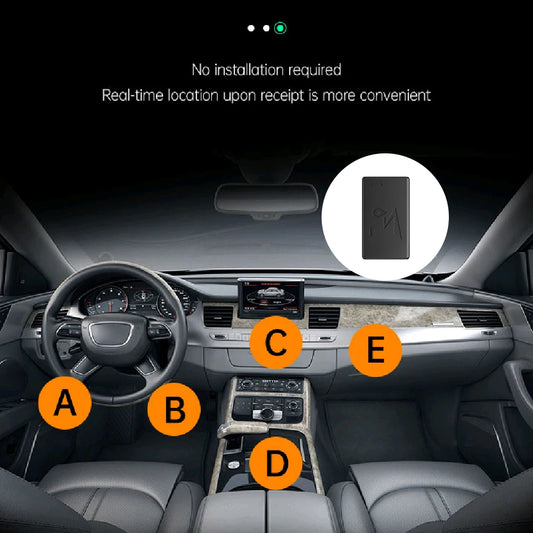 Car GPS Location Tracker Via Satellite GPS Positioner Anti-Theft Pets Children Anti-lost Locator Car Long Distance Real-Time