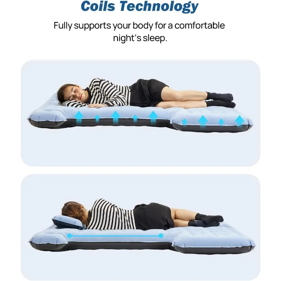 Upgraded Light Version Truck Bed Air Mattress for Camping with Thicken Inflatable Design Perfect Fit for 5.55.8Ft Short Truck B