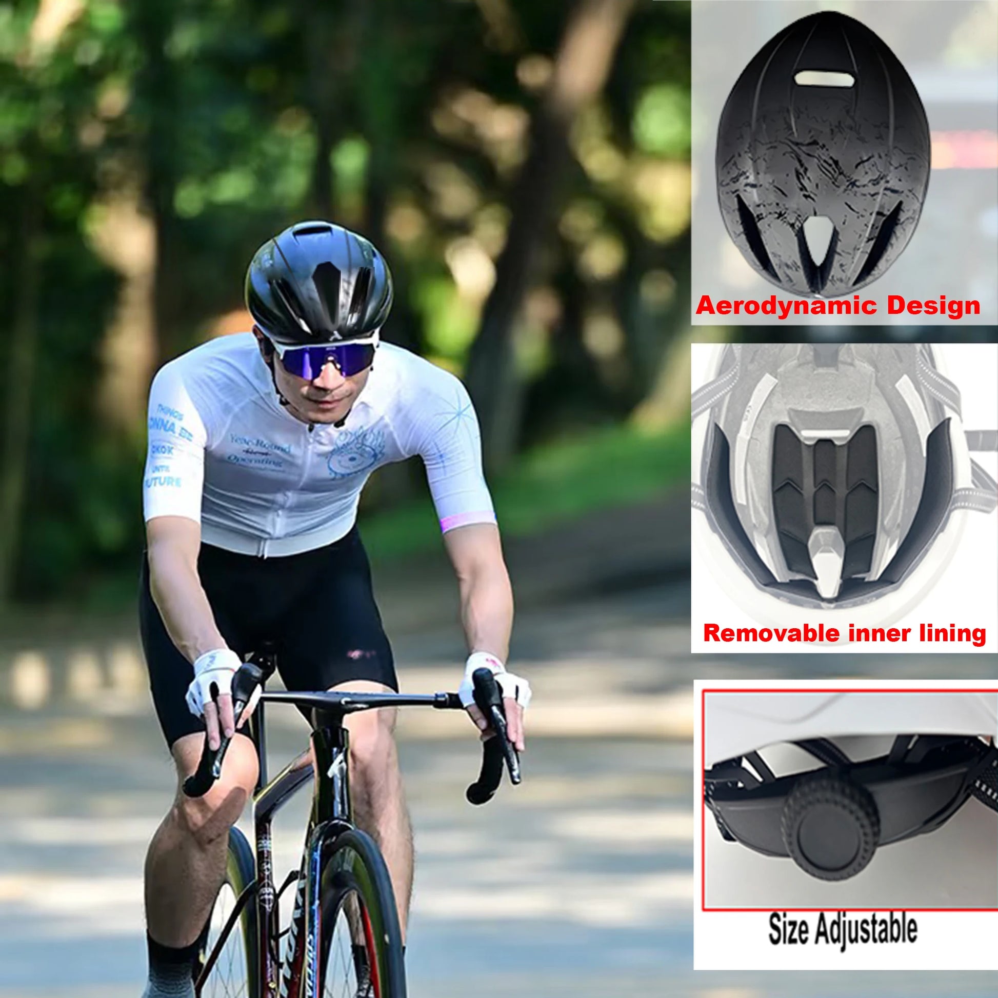 ARTOROO Adult Road Bike Bicycle Helmet for Women and Men, Ultralight a –