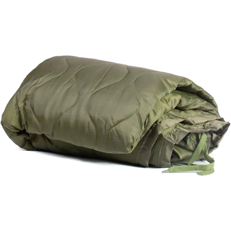 GREENCITY 200CM Military Army Camping Blanket Tactical Woobie Blanket Poncho Liner Lightweight All Weather Blankets Camping Gear
