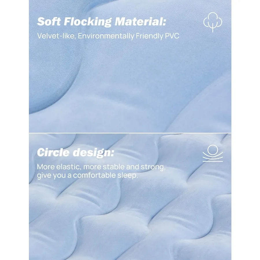 Upgraded Light Version Truck Bed Air Mattress for Camping with Thicken Inflatable Design Perfect Fit for 5.55.8Ft Short Truck B