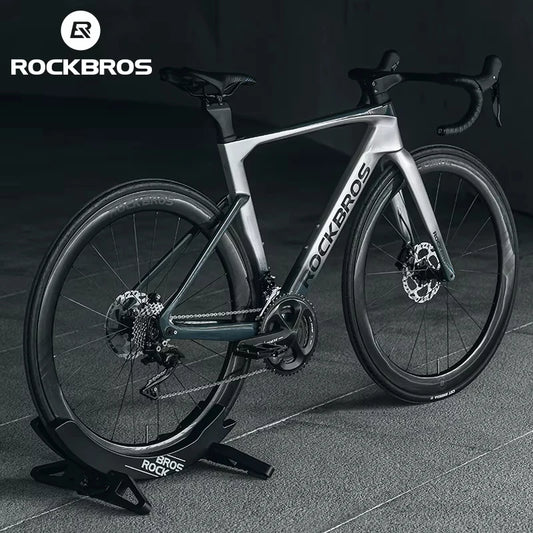 ROCKBROS Bicycle Park Rack Indoor Bike Storage Parking Stand 30-80 MM Width Adjustable For MTB Road Bike Bicycle Accessories