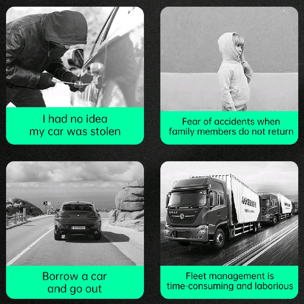 GPS Mini Locator Tracker Anti-Theft Car GPS Location Tracker Car Long Distance Pets Children Anti-lost Locator Real-Time