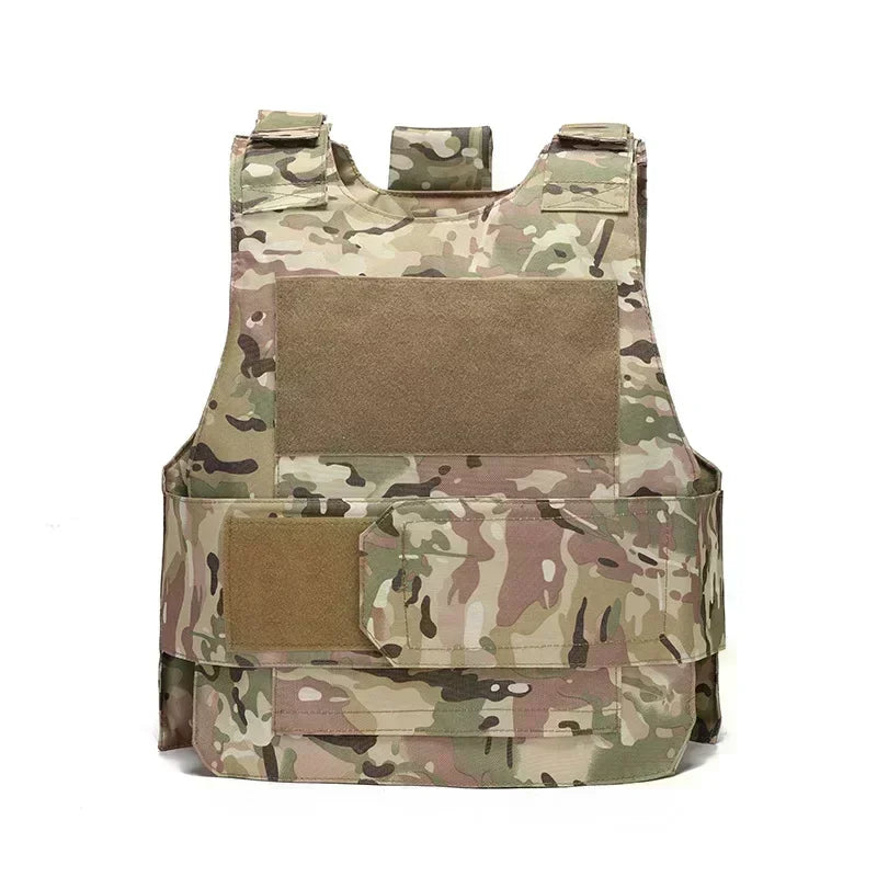 Tactical Vest Multi functional Armor Tactical Carrier Vest CP Camo 800D Tactical Airsoft Vest Outdoor Climb Hunting Vests