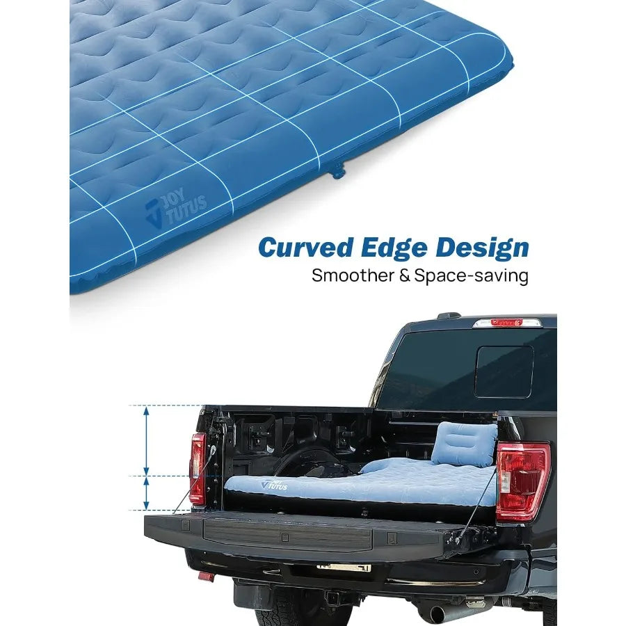 Upgraded Light Version Truck Bed Air Mattress for Camping with Thicken Inflatable Design Perfect Fit for 5.55.8Ft Short Truck B