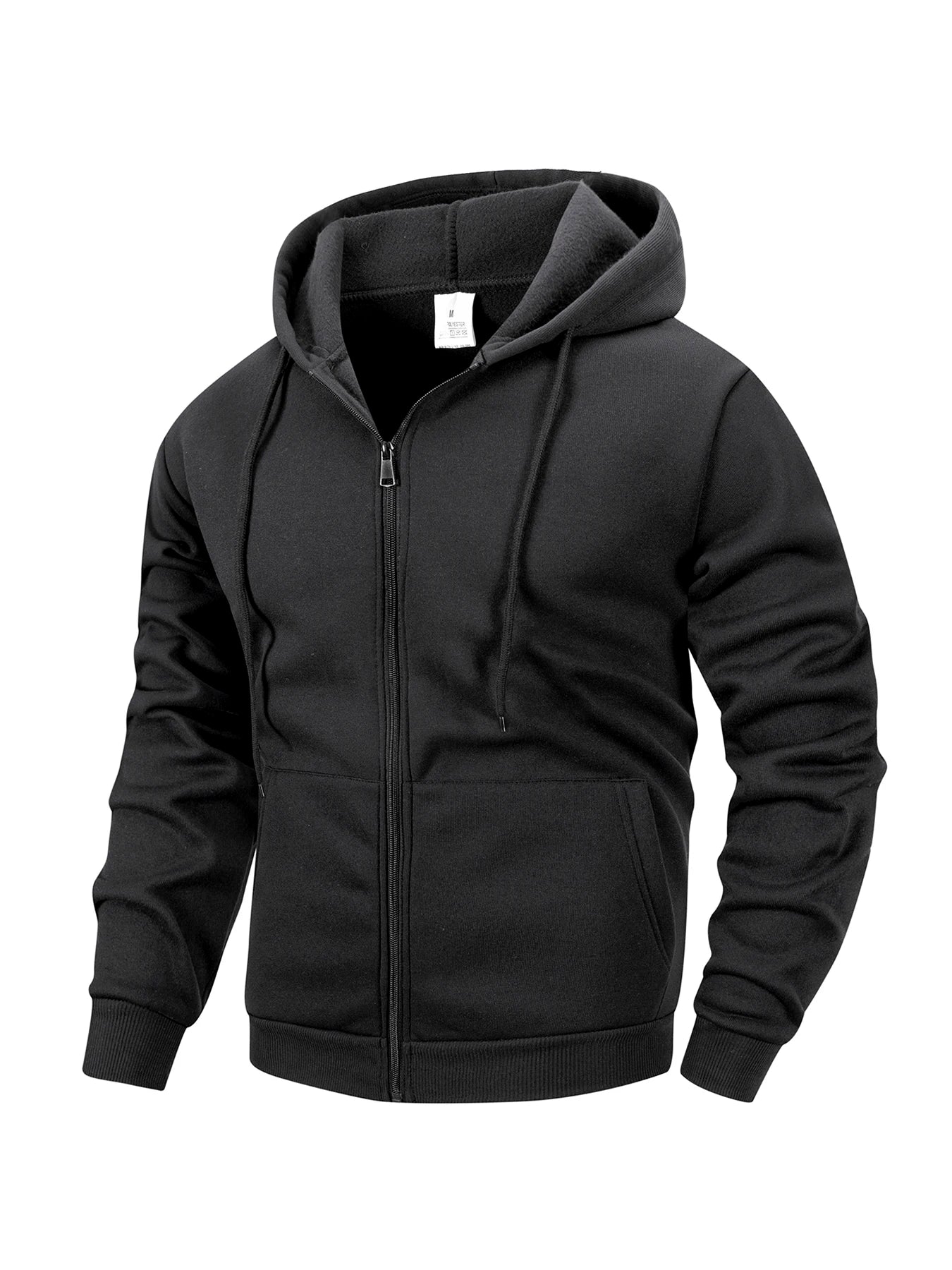 Men's Zip Hoodie Jacket Hooded Sports Outdoor Daily Basic Casual Autumn Winter Hoodies Sweatshirts Cardigan Jacket
