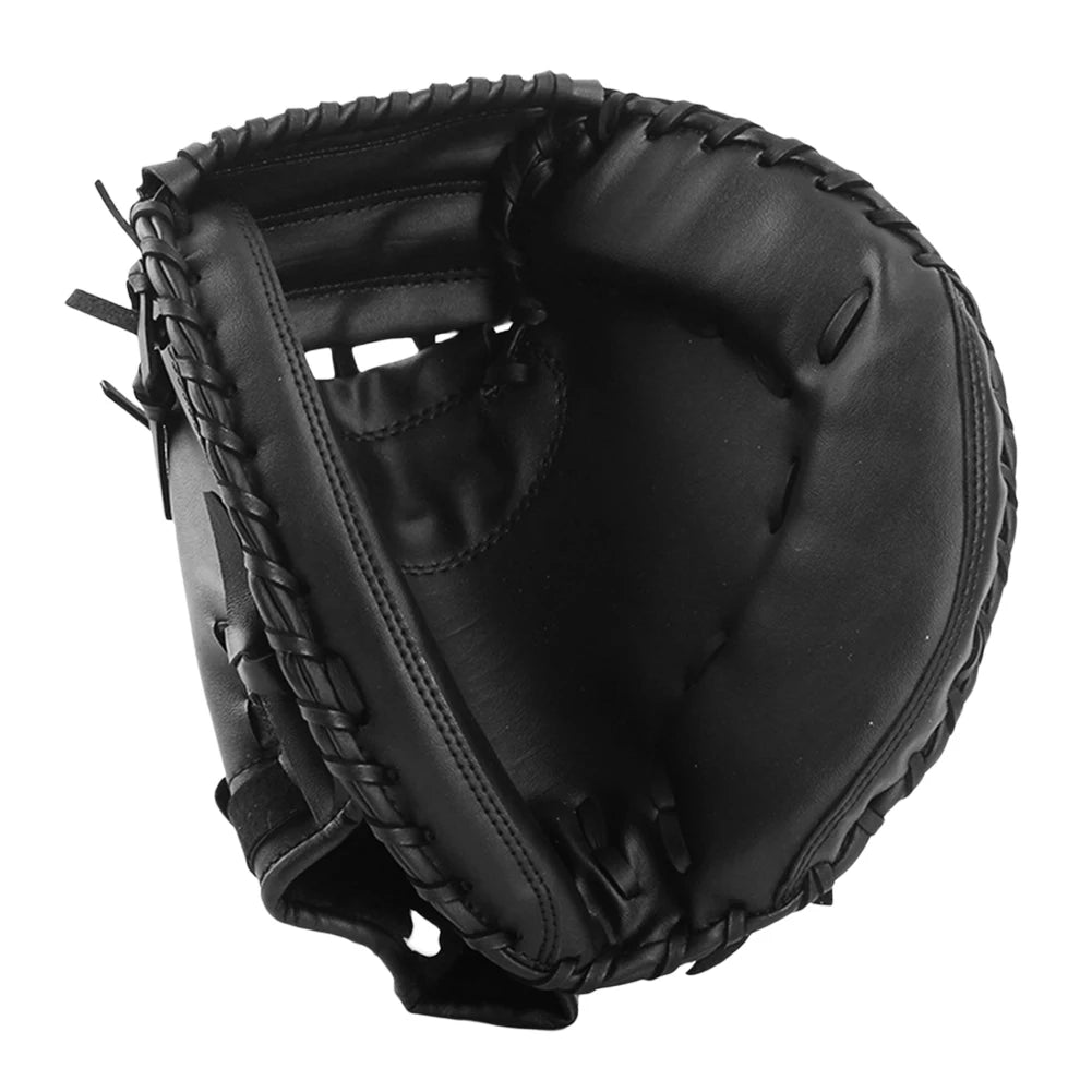 Baseball Mitt Wear-resistant Baseball Fielding Glove Baseball Softball Catcher PU Leather Catcher Mitt for Youth Adults Practice