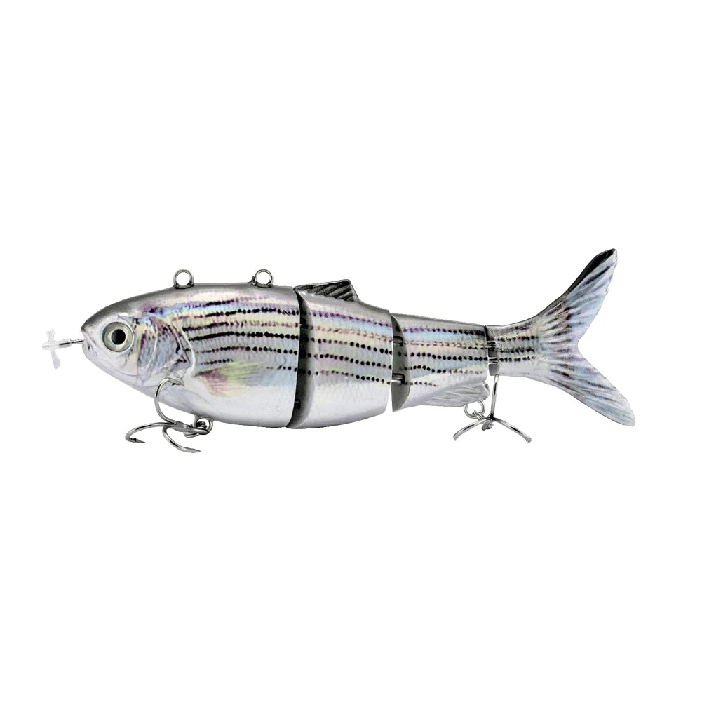 Robotic Fishing Lure Lifelike Electric Wobbler Crankbait Artificial Auto Spinning Swimming Fishing Swimbait Bionic Baits