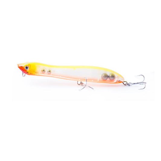 120mm/18g Topwater Pencil Popper Floating Fishing Lure Snakehead Wobblers Tackle Baits Minnow For Snapper Flounder Bass Chub