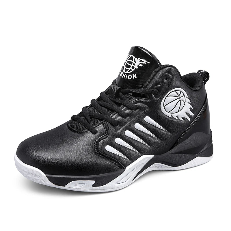 Men's Basketball Shoes Breathable Non-Slip Sneakers Fashionable Sports