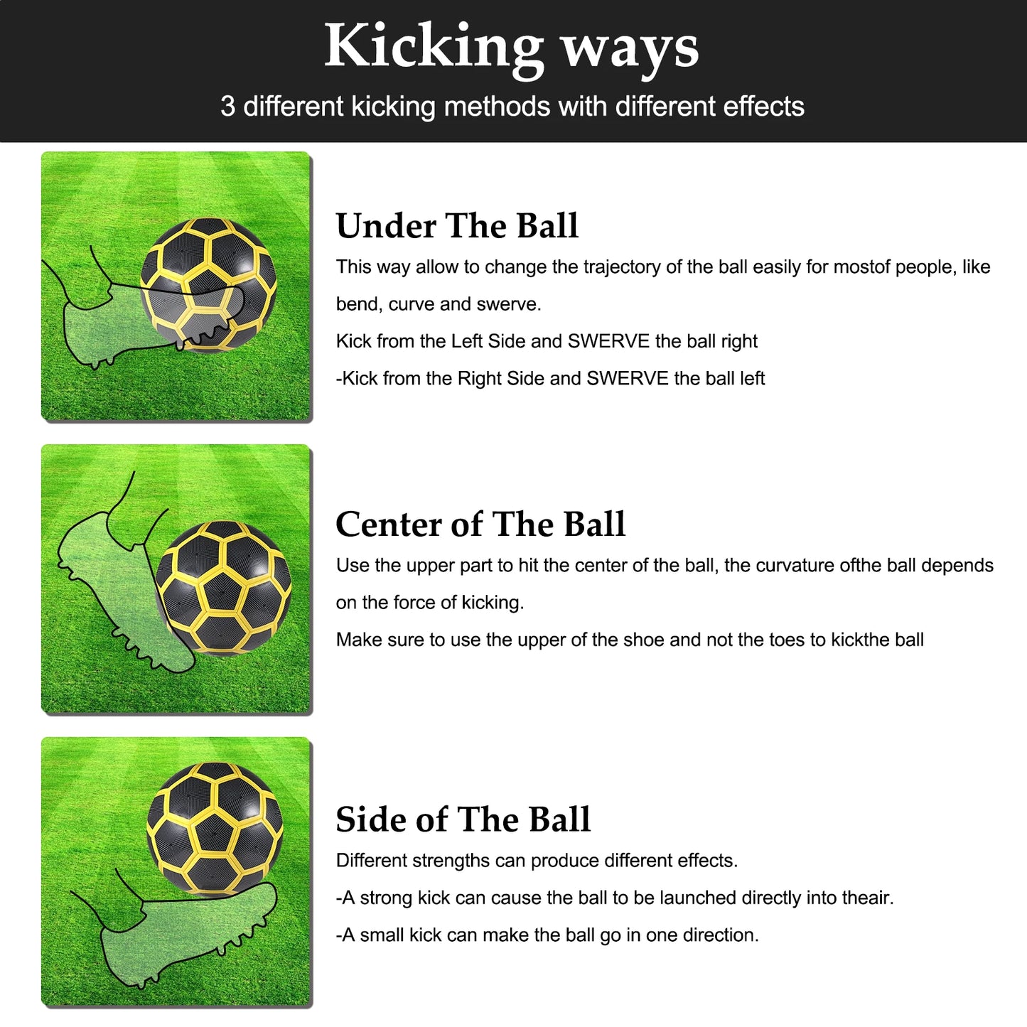 Durable Training Soccer Ball Size 5 For Youth Players Compact And Portable Youth Soccer Ball 1pc