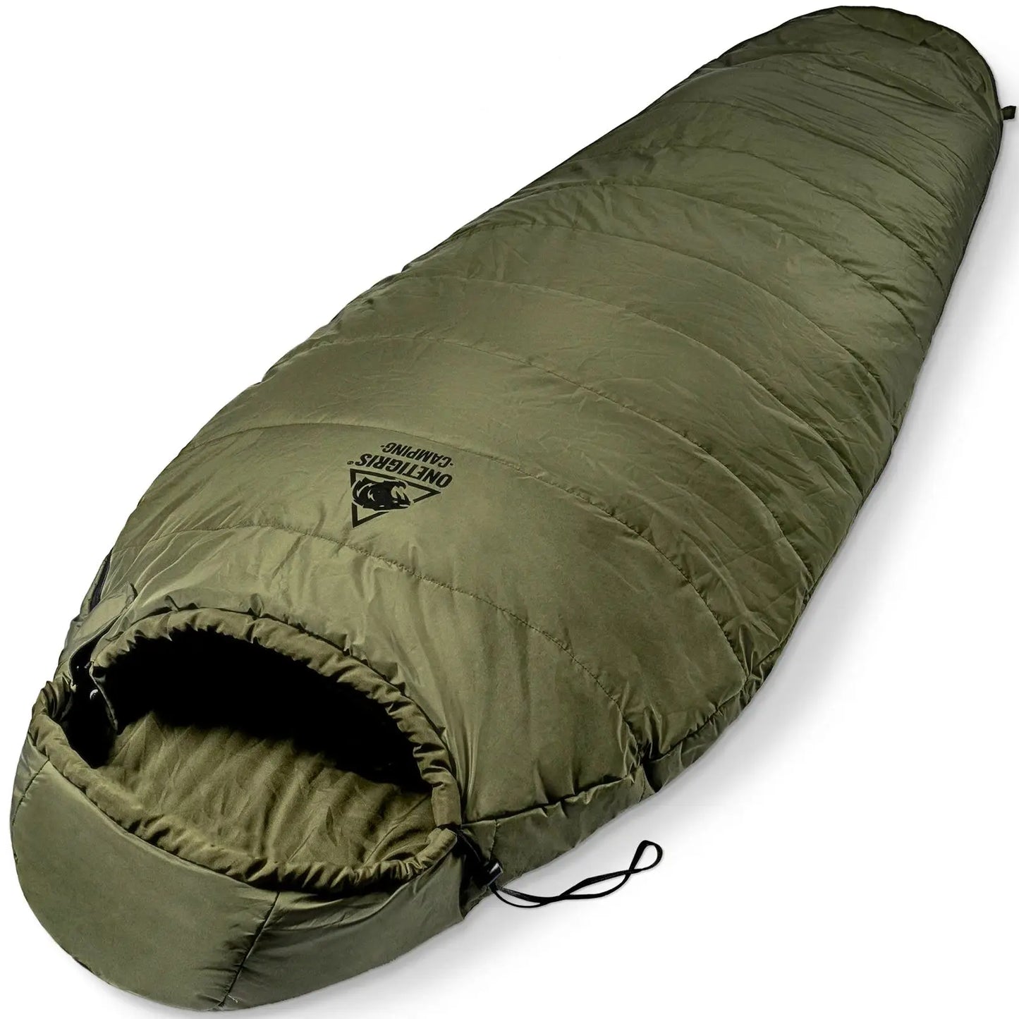 OneTigris Bushcrafter’s Sleeping Bags Tactical Styled Mummy Sleeping Bag for Camping Bushcrafting Backpacking Hiking Survival