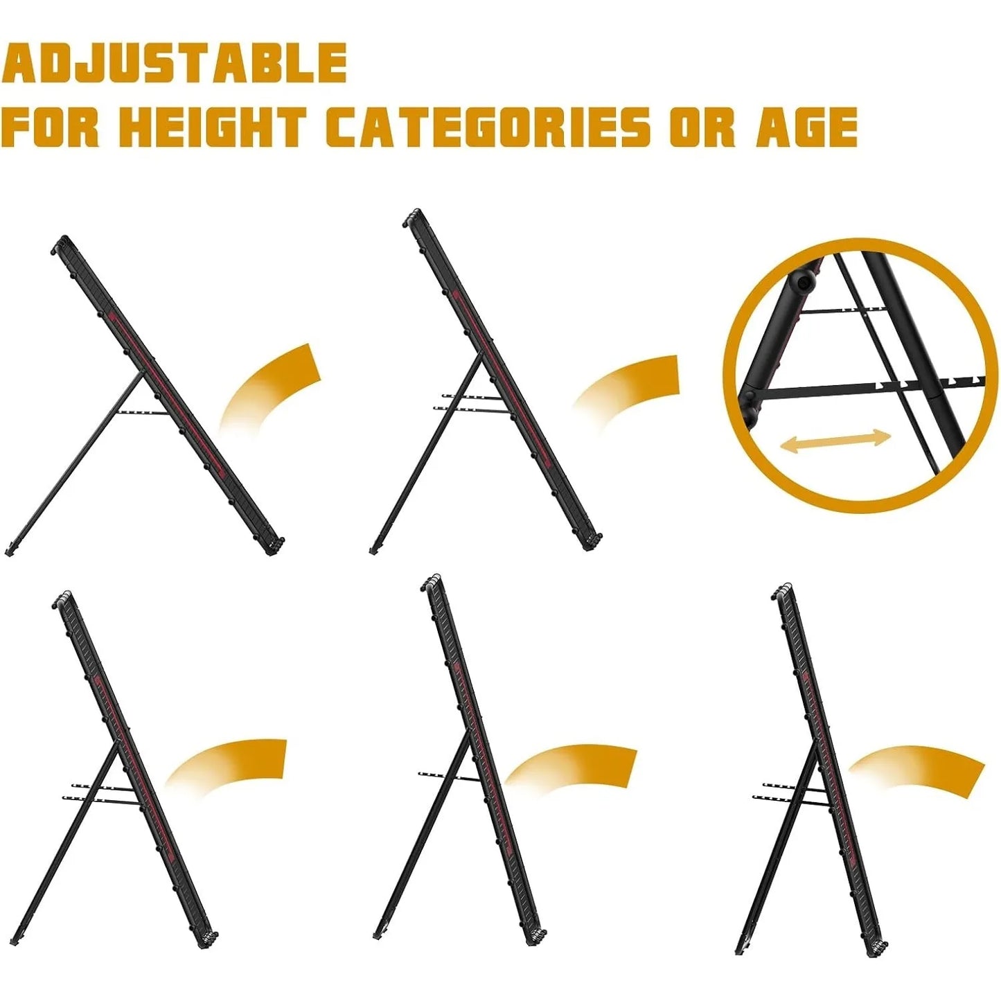 Adjustable 7x4ft Volleyball Net | Multi-Sport Training Rebounder | Lacrosse/Baseball/Soccer/Tennis Practice