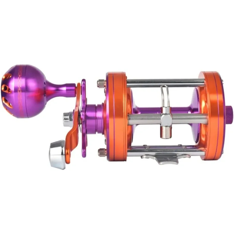 Albatross 6000 Catfish Reels Conventional Round Baitcasting Reel for HeavyDuty Fishing Applications with Smooth Casting Perform