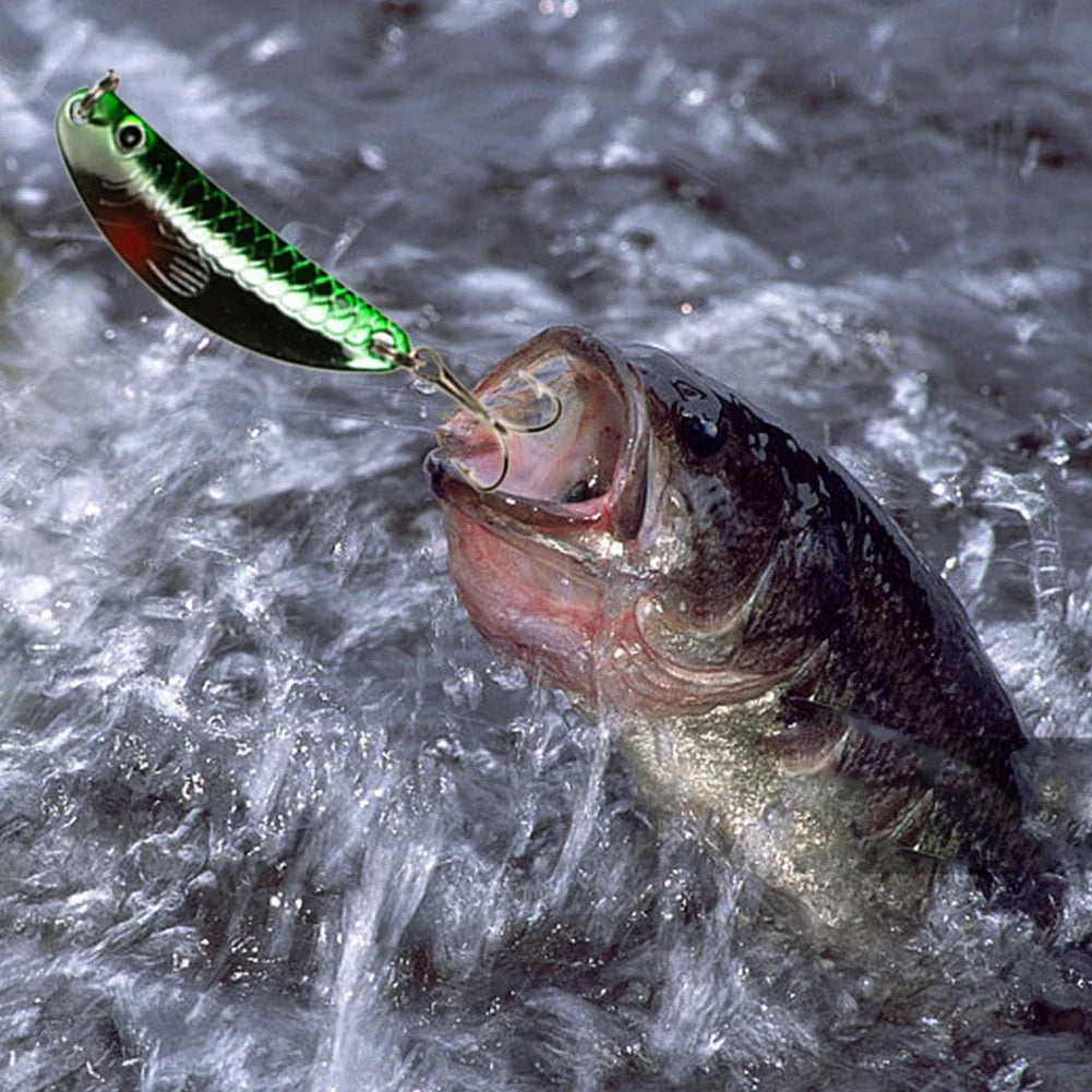 30-Day Countdown Calendar Fishing Tackle Gift Box Fishing Spoon Lure Spinner Bait Fishing Lures Christmas Gifts Advent Calendar