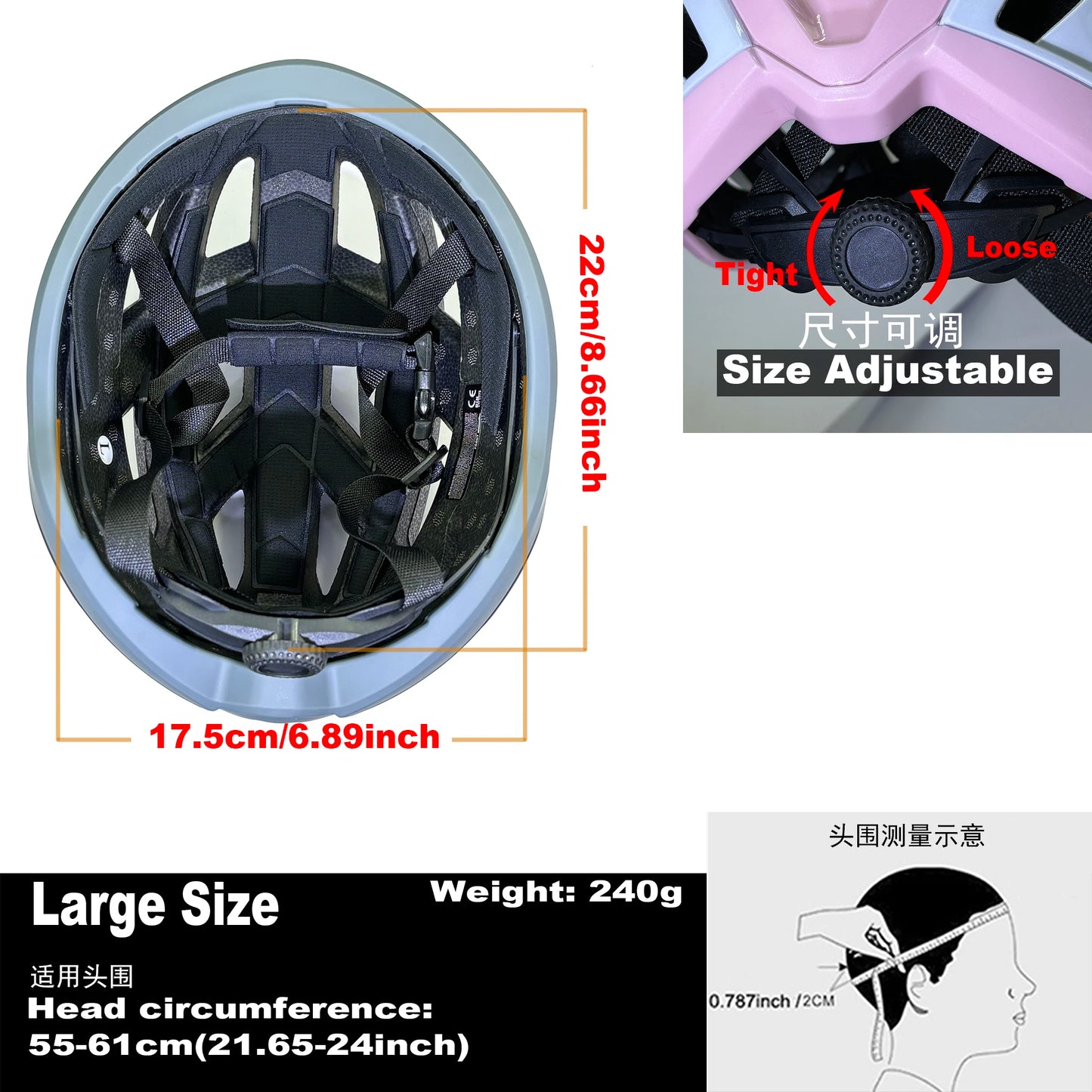 ARTOROO Road Bike Helmet for Adults, Bicycle Helmet Women and Men Cycling for Mountain Bike.